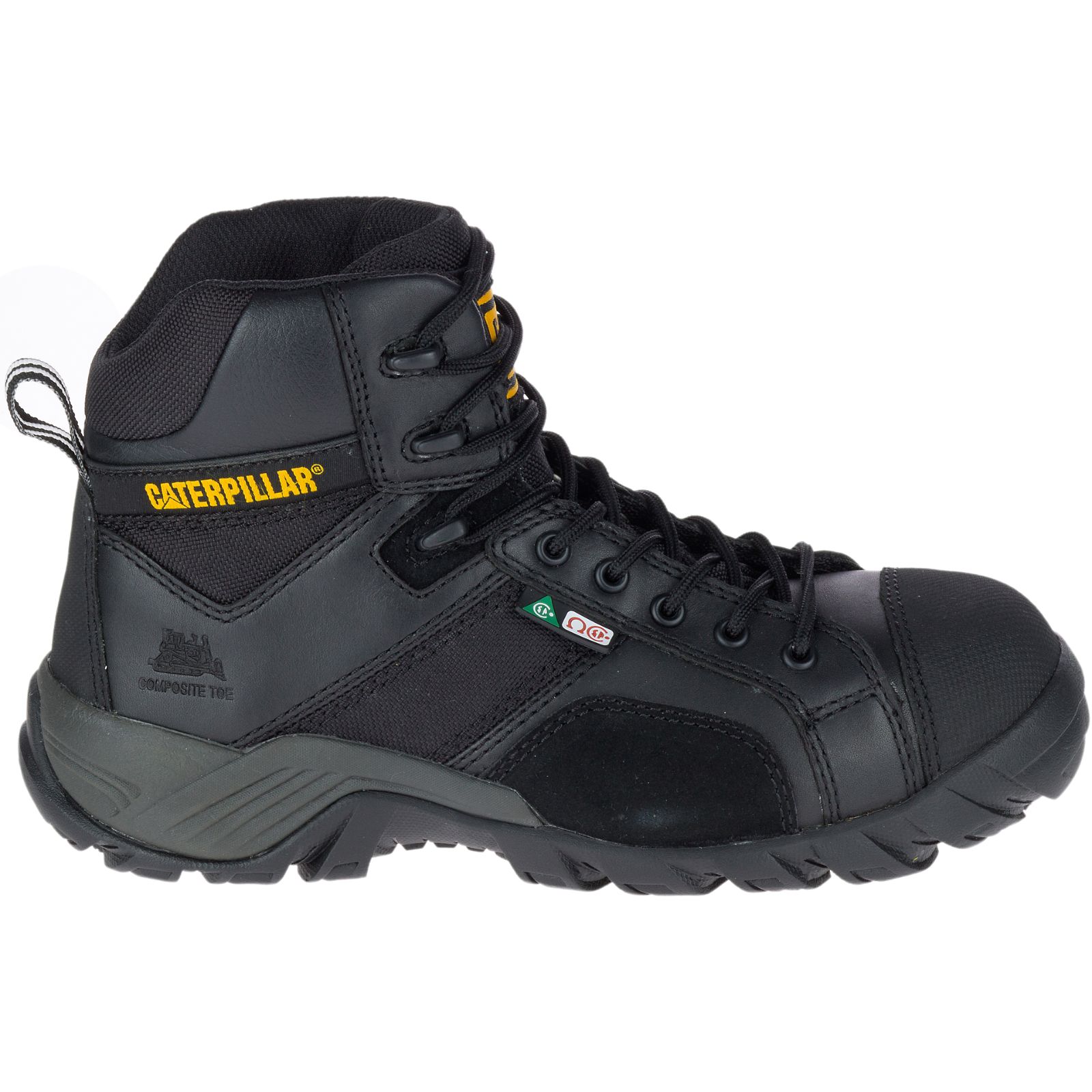 Caterpillar Boots Sale Pakistan - Caterpillar Argon Hi Composite Toe Csa Womens Work Boots Black (817569-RKQ)